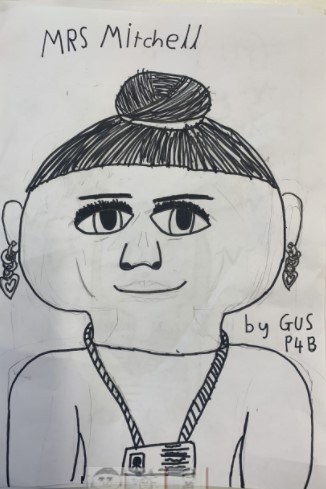 Mrs Mitchell by Gus